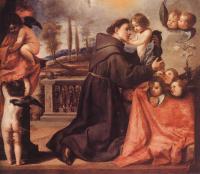 Pereda, Antonio De - St Anthony of Padua with Christ Child